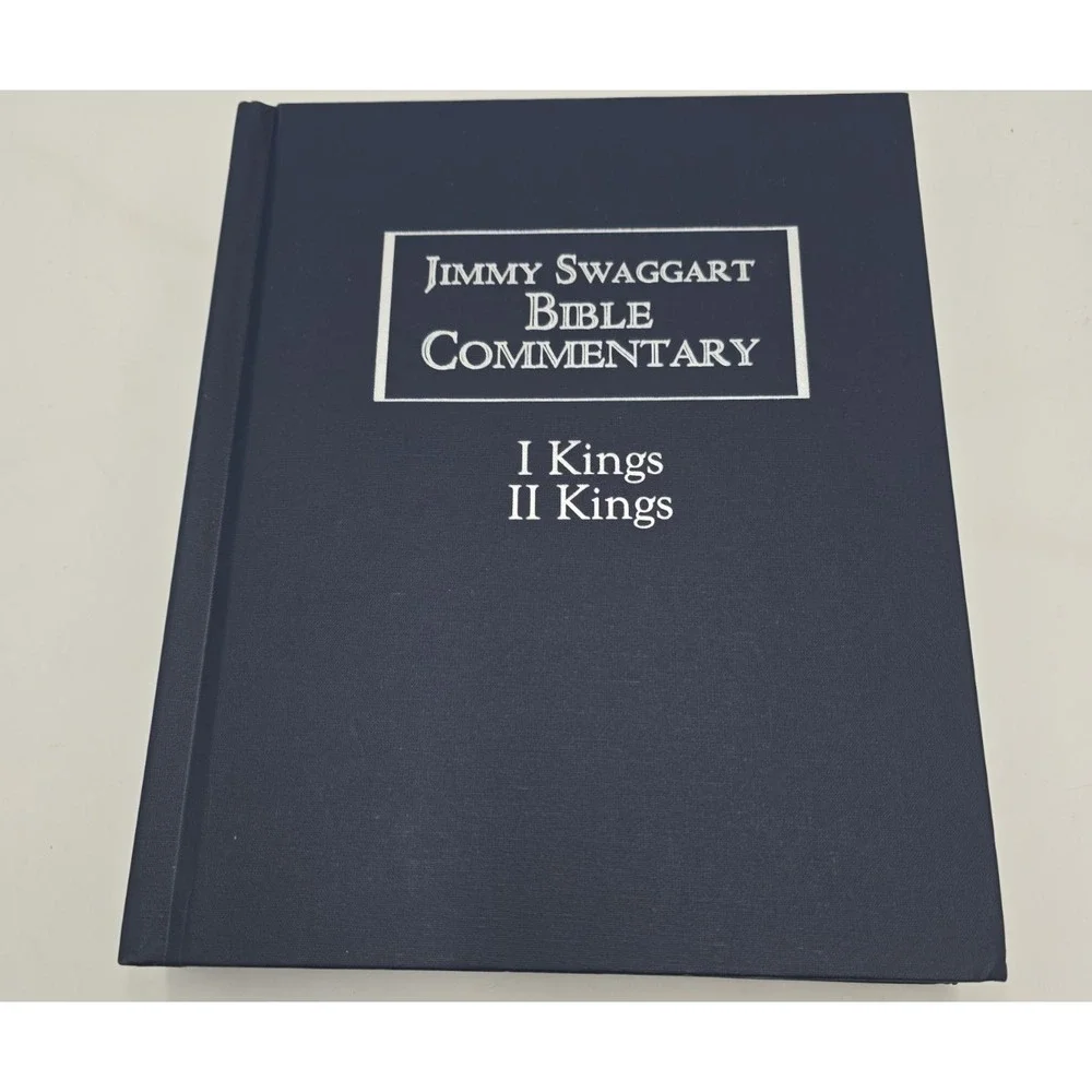 Jimmy Swaggart Bible Commentary I kings II Kings Reference Christian Study Book